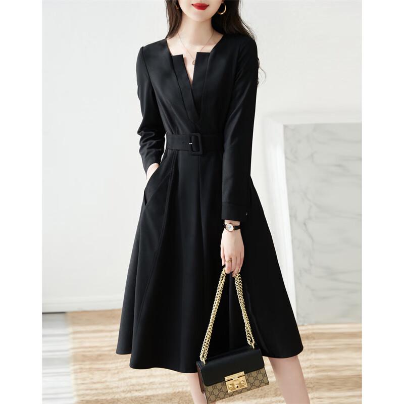 

Платье DME женское с V-образным вырезом, длинным рукавом, силуэта X L