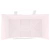 Paper Shopping Bags 250 Pcs with Handles Pink 15 X 8 X 21 Cm