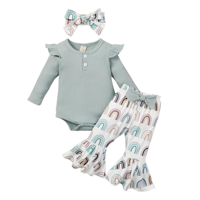 

Детская одежда, комбинезон, расклешенные брюки и платок