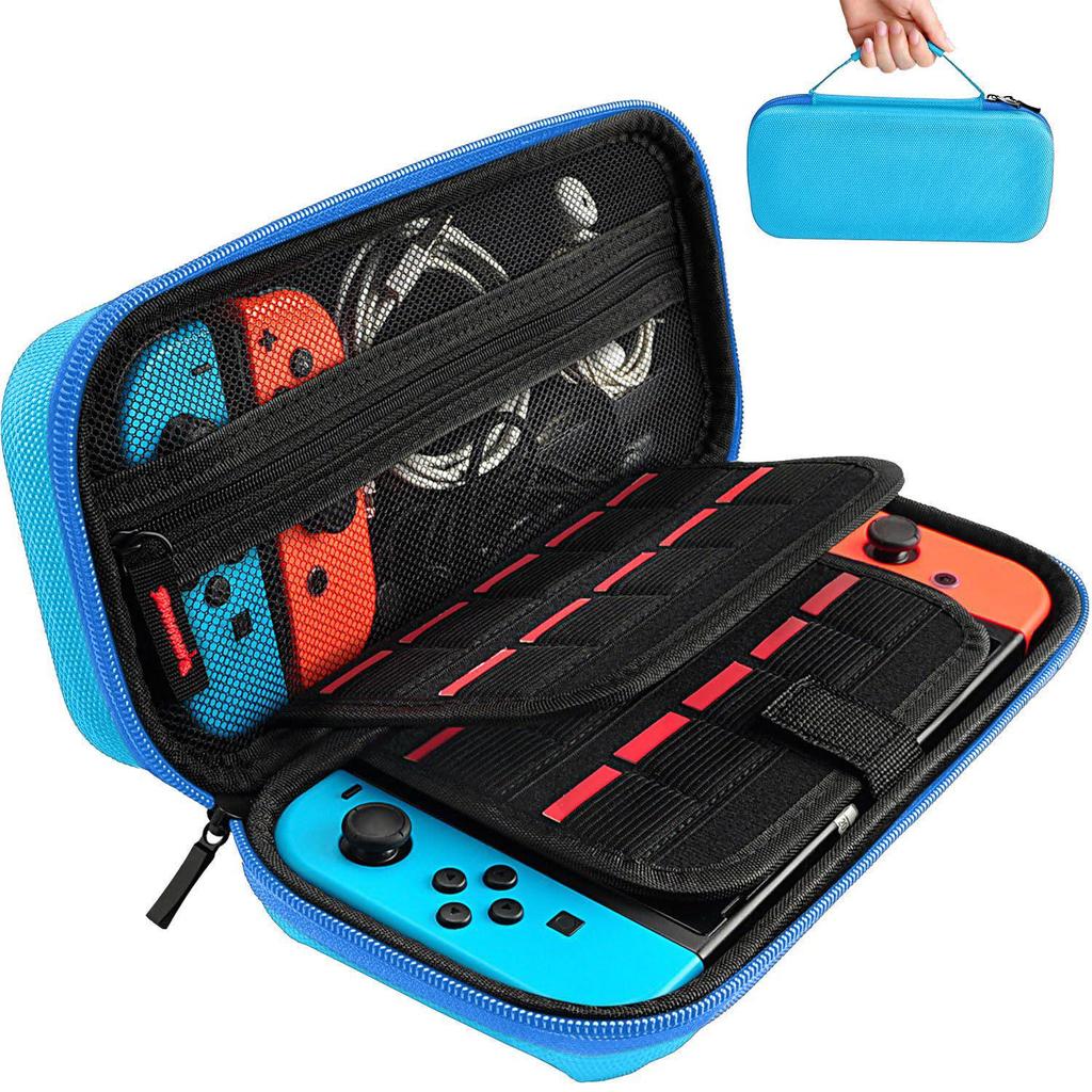 Nintendo Switch OLED EVA Protective Storage Bag with Four-Card Holder