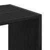 Bookshelf Black Oak Effect 68.5 x 32 x 68.5 cm