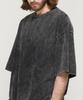 CARGOBROS Pig Dyed Overbox Short Sleeve Tee (Black)