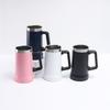 Adventure Big Grip Beer Stein Handle Powder Coated 24oz Double Wall Insulated Bottle Beer Mug Stainless Steel Tumbler