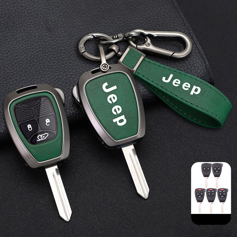 Car Remote Key Case Cover Shell For Jeep Wrangler Compass Patriot Liberty Chrysler 300 PT Dodge JCUV Caliber Nitro Accessories