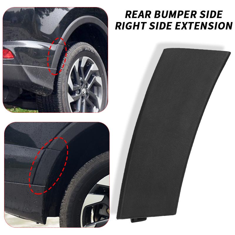 Rear Left Right Bumper Side Extension Molding Trim For Toyota Rav4 2016 2017 2018 52161-0R030 52162-0R030 Auto Replace Parts