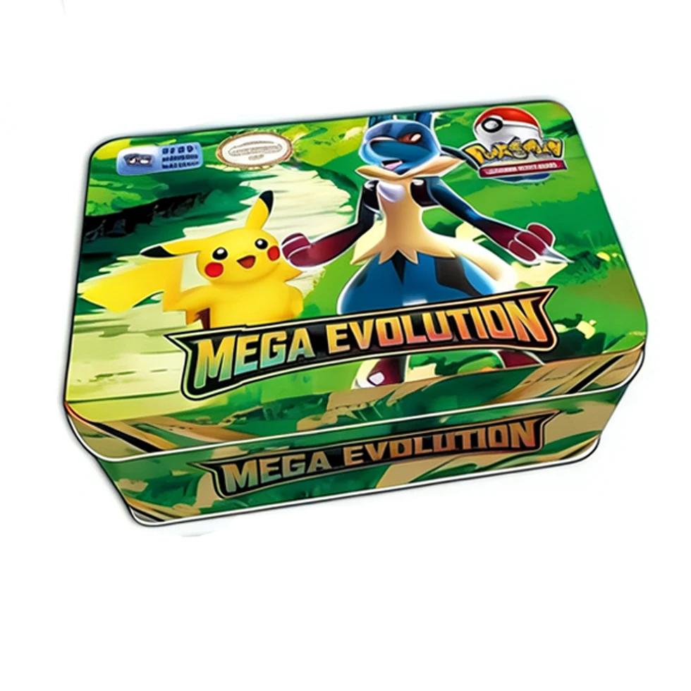 42pcs MEGA EVOLUTION Pokemon Cards Battle Playthings Lost Origin Pokemons Box Featuring Pikachu Anime Bank Pokemon Activity Cards Designed for Childre