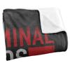 Criminal Minds Silky Logo Supersoft Blanket