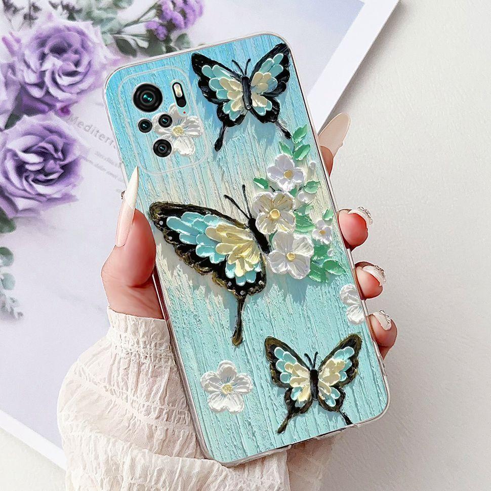 Colorful Pattern Case For Xiaomi Redmi Note 10 4G Ultra Slim Soft Silicone Case For Redmi Note 10 10S Note10 Note10S Cover Coque