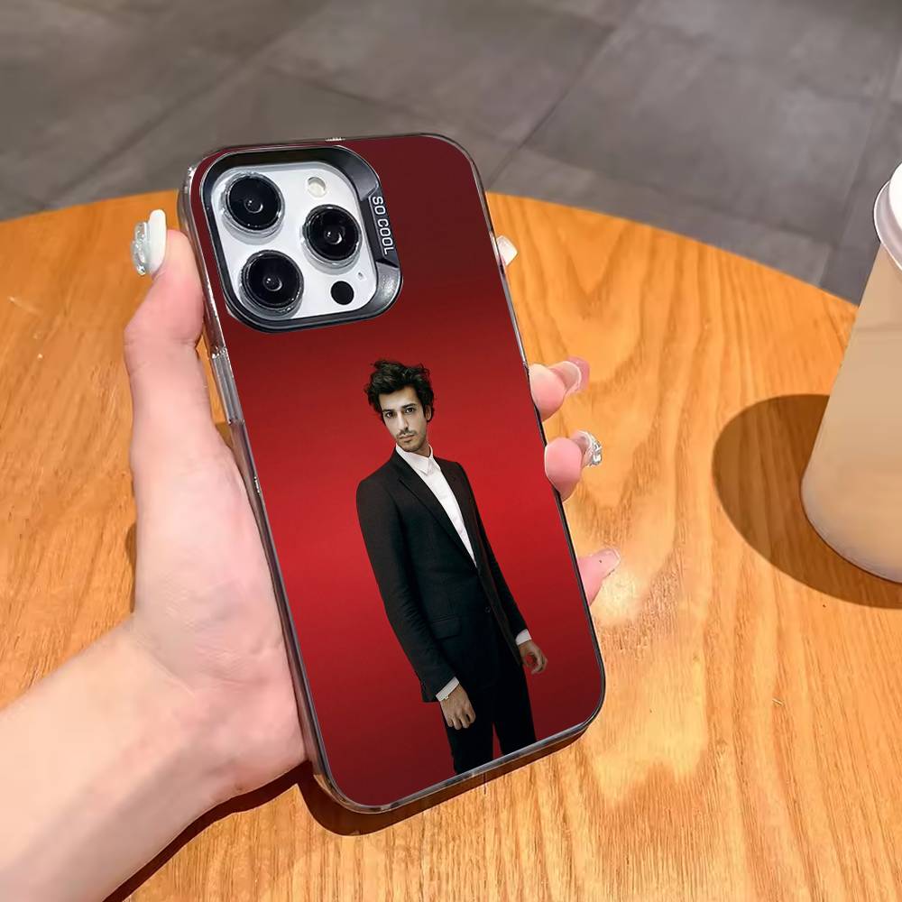 

F-French musician Gesaffelstein Phone Case For iPhone17,16,15,14,13,12,11,Pro,MAX Gray Matte Silicone Black Cover iPhone16se4