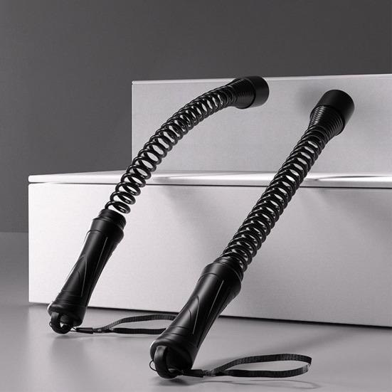 1 Pair Ropeless Battle Rope Lightweight Portable Workout Rope Muscle Arm Strength Training Non-slip Beginner Home Gym Workout Rope