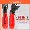 Multi-functional 18 In One Sink Wrench Tool For Faucet Heater And Bathroom Installation