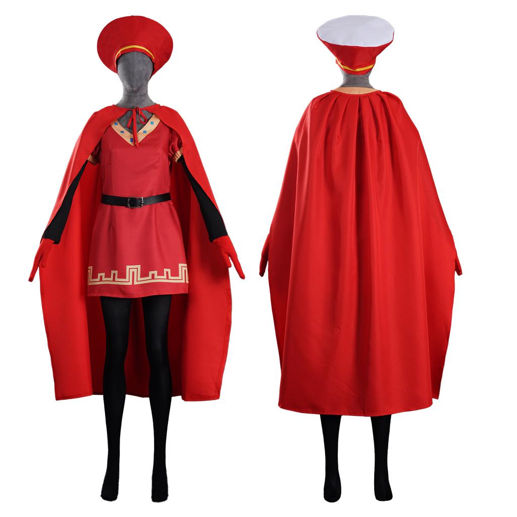 Lord Farquaad Shrek Cosplay Costume Adult Movie Accurate Character Suit Halloween Party Costume Outfit