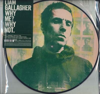 Disco LP LIAM GALLAGHER Why Me Why Not. Picture Disc 0190295408404 Warner Records 2019 UK Rock