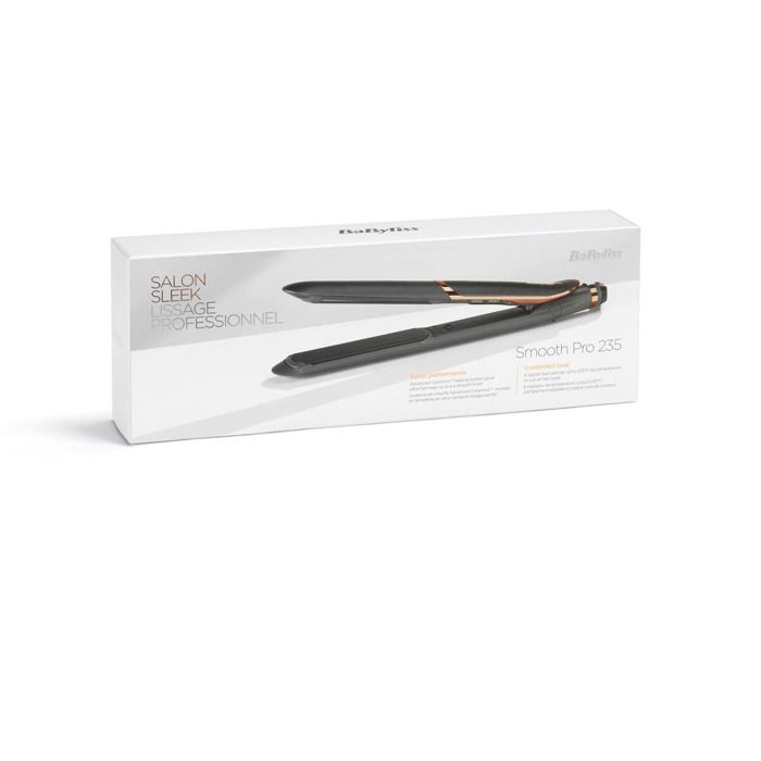 Lisseur BaByliss Smooth Pro 235 ST394E Noir et Rose