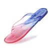 Tongs Femmes Pantoufles de Plage PVC Transparent Cristal Clair Sandales Décontractées Été Bain Intérieur Extérieur Plat Glissière Chaussure Gelée