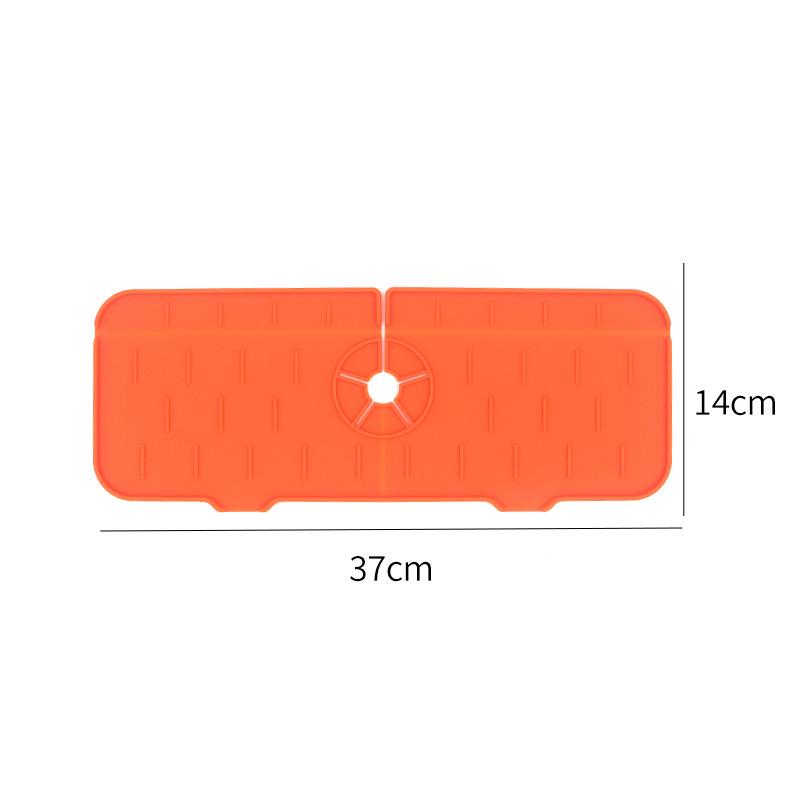 Kitchen Faucet Sink Splash Guard Silicone Sink Faucet Pad Behind Faucet Sink Protectors for Kitchen Sink