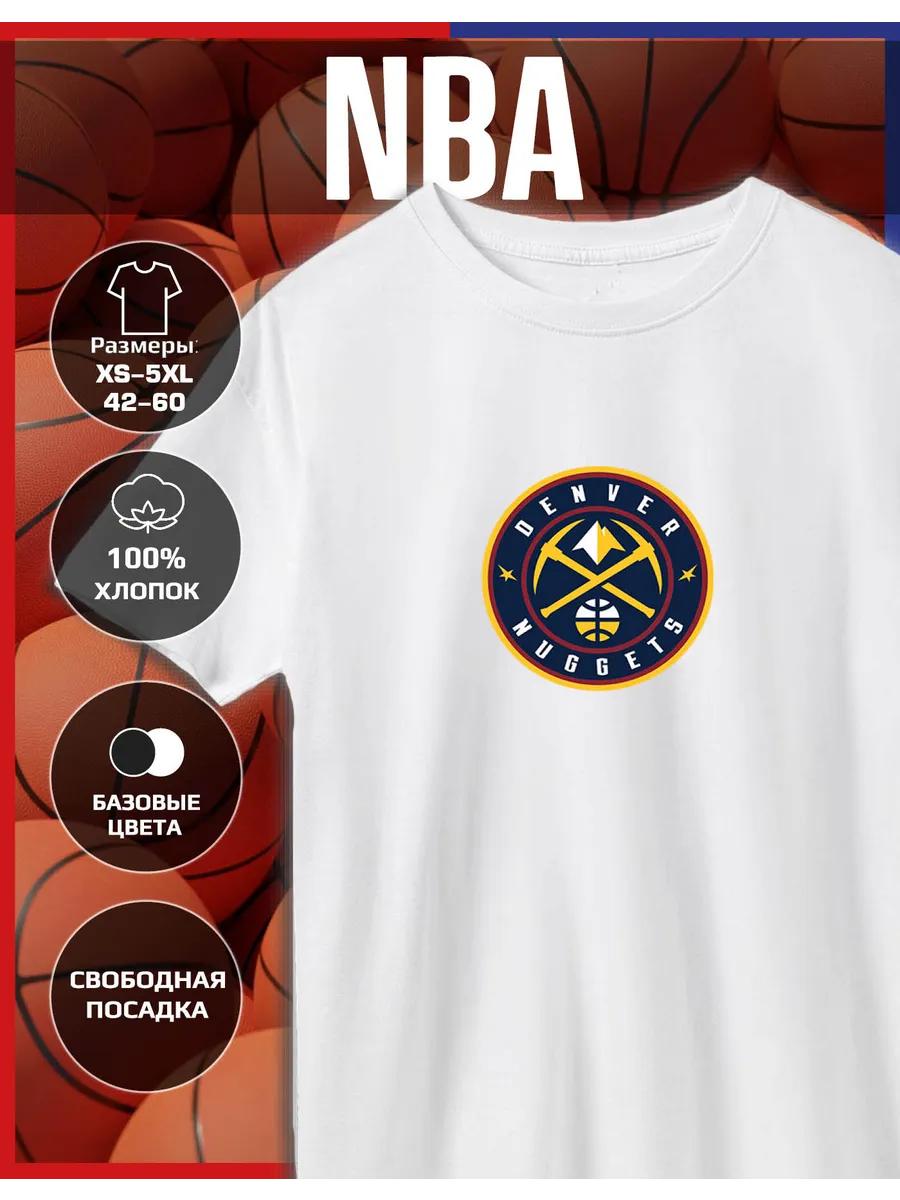 T-shirt with NBA Denver Nuggets Print S