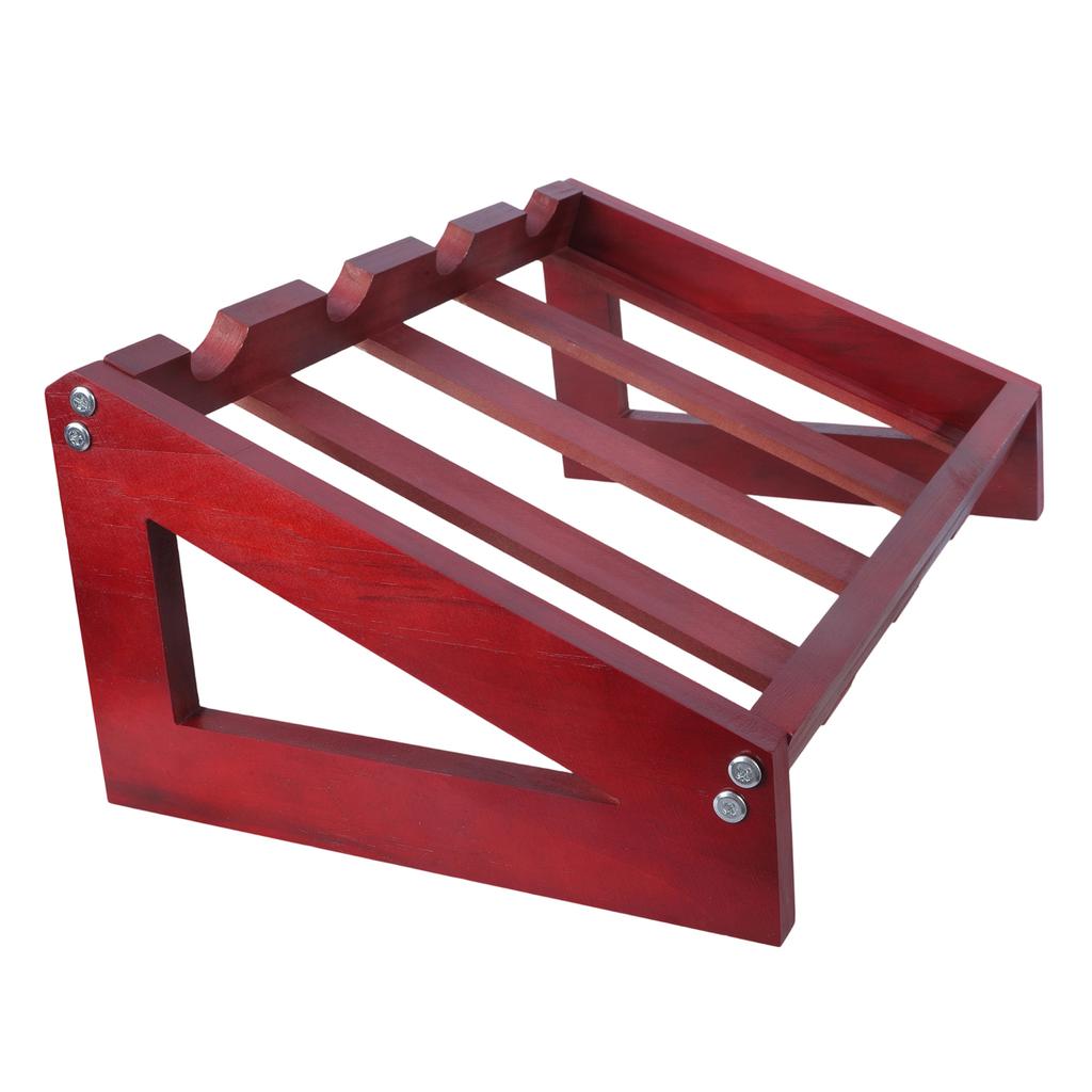 Rustic Style Wooden Wine Rack For Home Kitchen Bar Decorations Durable Storage Shelf For Wine Bottles Display