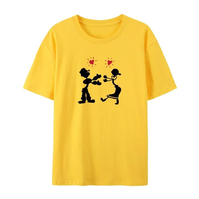 Summer Solid Color T-shirt Fashionable Casual Daily Summer Short-sleeved Comfortable Round Neck Cotton Men's Versatile T-shirt