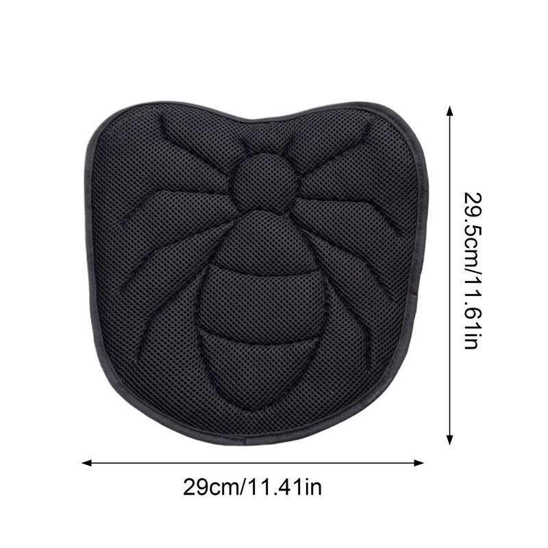 Motorcycle Seat Covers Anti-Slip Cushion Shock Absorption Dirt Bike Seat Cover For Women With 3D Mesh For Riders Riding Scooter