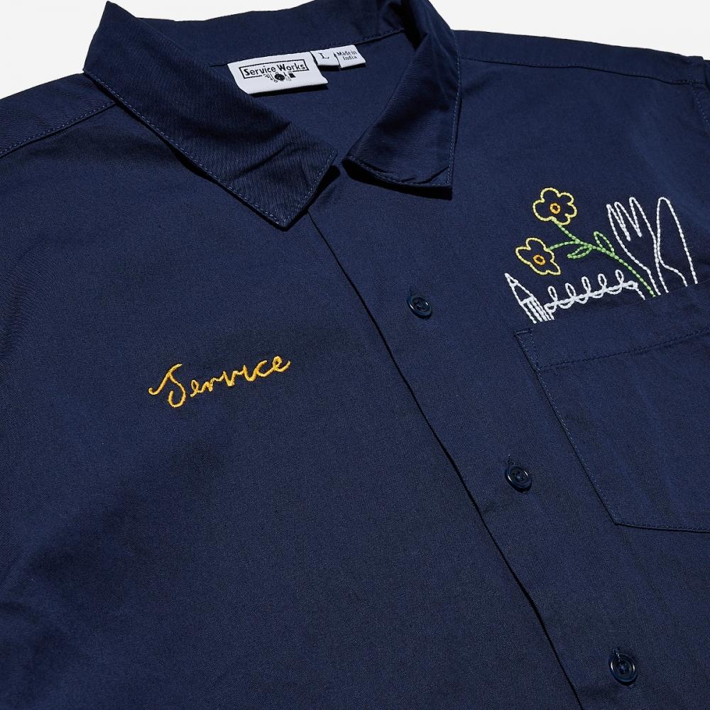 Service WorkS Lt Twill NeceSSitieS S S Shirt Sw016 Nvy