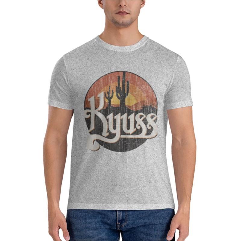 Kyuss Sunset 1987 Grafik T-Shirt Herren Trainingsshirts Kurzarm T-Shirt Custom T-Shirts Designe dein eigenes