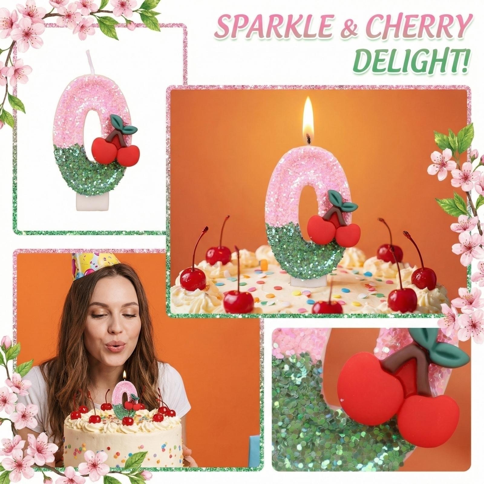 

Fashion Cartoon Creative Birthday Candles Party Digital Candles one size
