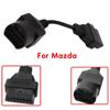 OBD2 Cable Converter Scanner Compatible for Vehicle 17 Pin To 16Pin Full Diagnostic Adapter Connector Cable Scanner Tool