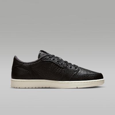 Air Jordan 1 Retro Low Swooshless 'Black' 2025