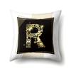 Polyester Pillowcase 26 English Letters Sofa Pillow Bedside Cushion Car Lumbar Cushion Office