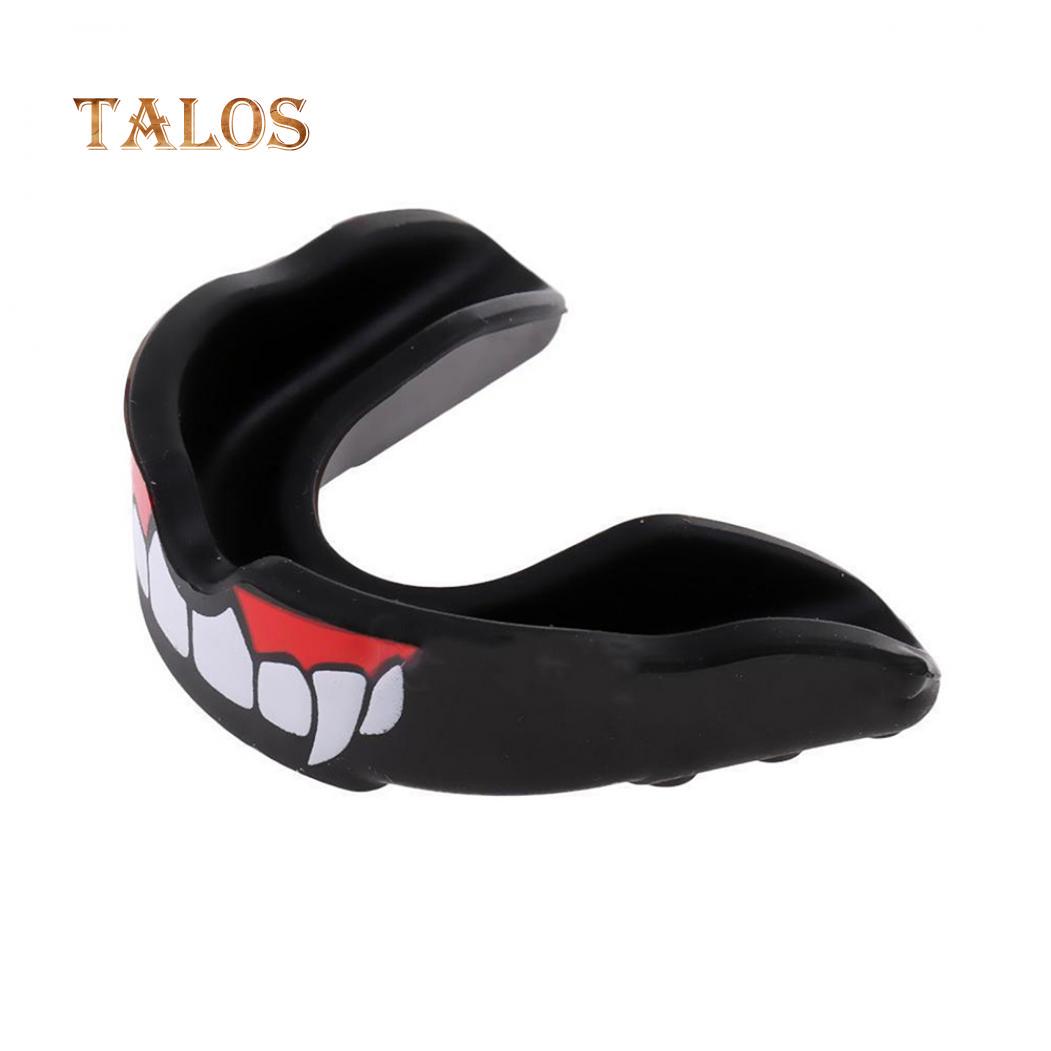 Клык Капа Десна Щит Муай Тай Бокс Футбол Баскетбол Защита зубов Спорт Досуг белый — фото 6