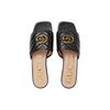Gucci Slide Slippers Women's Black 646169 BKO60 1000