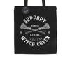 Something Different Support Your Local Witch Coven Polycotton Tote Bag