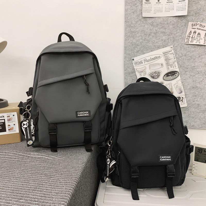 New backpack men's fashion schoolbag women's neutral backpack large capacity junior high school student schoolbag travel backpack