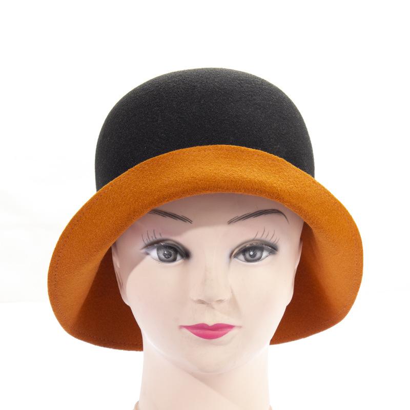 Double Sided Women's Autumn and Winter Fisherman Hat Bucket Hat Korean Version Winter Windproof Hat