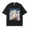 Anime Teppelin Nia T-shirts Oversized Vintage Gewassen Gurren Lagann T-shirt Manga Tengen Toppa T-shirt Simon Tops T-shirts Katoen