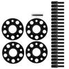 Car Hub Centric Wheel Spacers Kit 20mm Replacement for W202 C Class C220 C230 C280 C43 1994‑2000Black