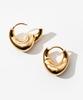 Charlotte Chesnais Hoop 23BO123VER Lips VERMEIL Earrings, Earrings, Women's, [Used]