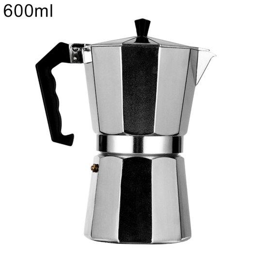 50/100/150/300/450/600ml Coffee Maker Espresso Percolator Stove Top Pot Kettle