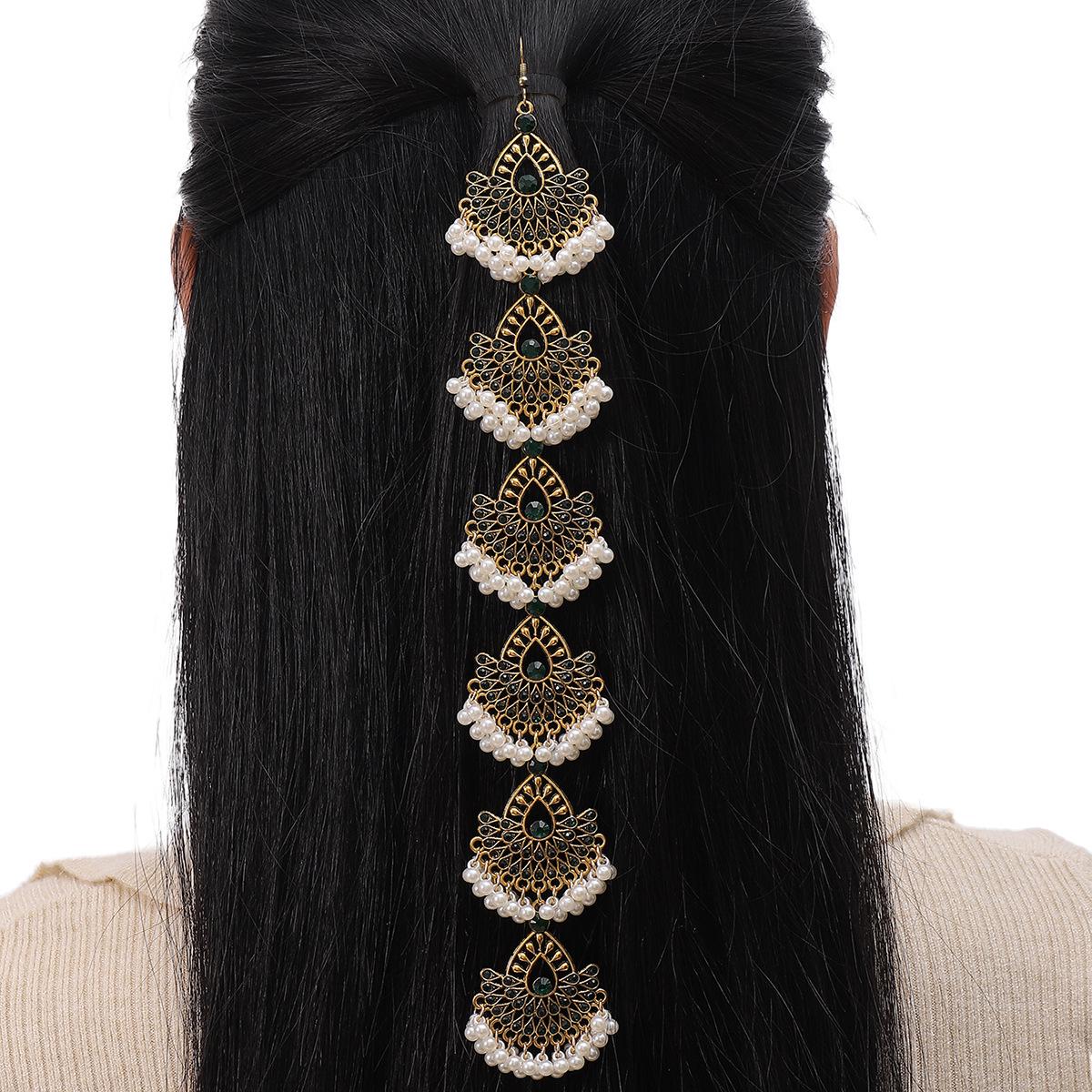 Vintage Rose Tassel Head Chain - Middle Eastern Ethnic Style