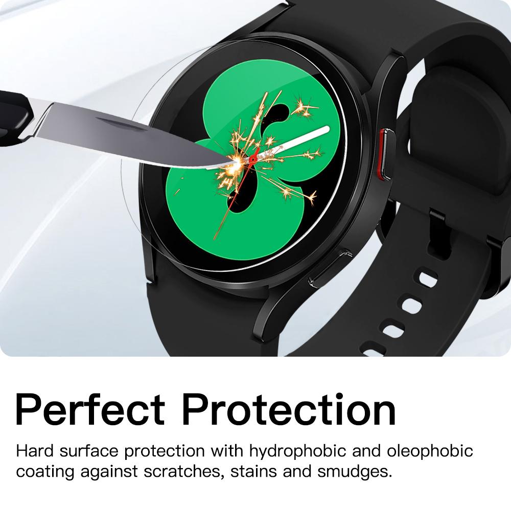 HD Tempered Glass For Samsung Galaxy Watch 7 6 5 4 For Galaxy Watch 5 Pro 6 Classic 47 45 44 43 40MM Screen Protector Accessory
