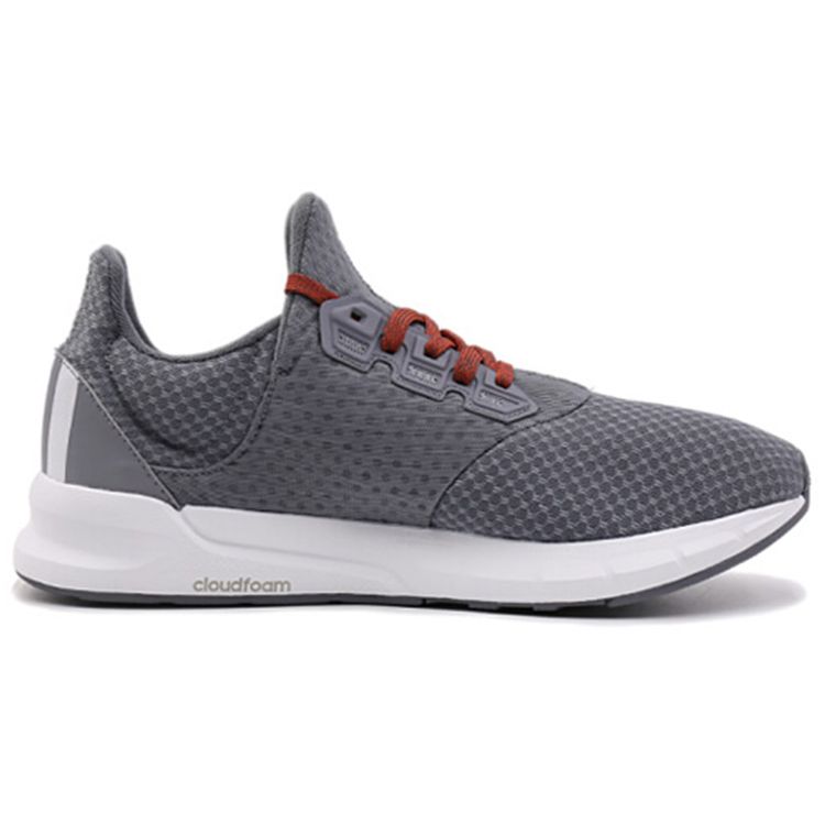 Adidas Falcon Elite 5 Lightweight Simple Fabric Slip-Resistant Durable Low-Top Running Shoes Men Sneakers Gray BB4399