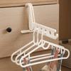 2Pcs Door Mounts Strong ABS Hangers for Towels Jackets Arrangement Bendable Styles Minimal Space Saving