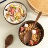 Natural Coconut Bowl Wooden Handmade Coconut Bowls For Eating Tableware Fork Spoon For Dessert Fruit Salad Mixing Rice