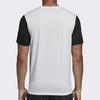 Adidas T Shirts Men's Black/White Crew Neck Moderate Straight Fit DP3234
