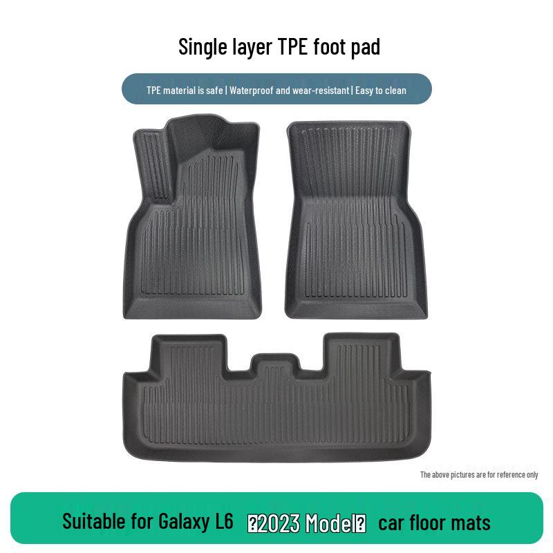 Geely Galaxy L6 2023 TPE Floor Mats - 3-Piece Set