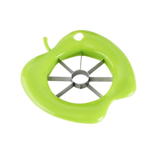 Apples Corer Slicer with Stainless Steel Blades 8-Section Fruit Divider for Apples Pears Onions Rust-Proof Essential Kitchen Tool for Snacks Salads