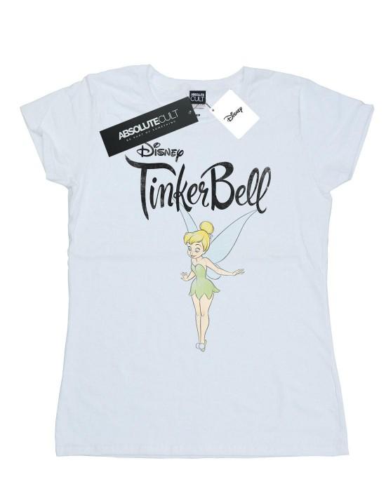 Disney Womens/Ladies Tinker Bell Flying Tink Cotton T-Shirt