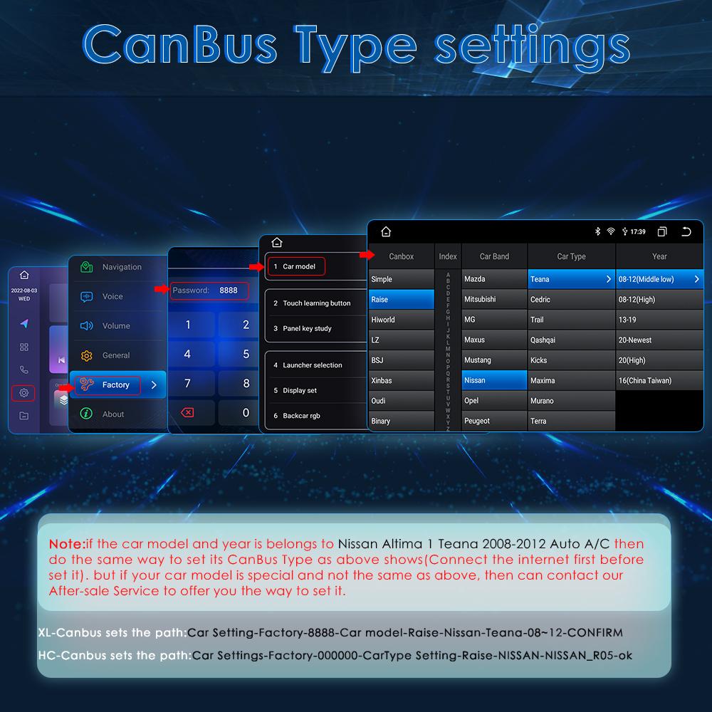 Carplay 4G-LTE rádio 2Din Android 12 Multimediální přehrávač do auta pro Nissan Altima Teana GPS Navigace WIFI DSP 9'' 2din AutoRadio SWC inteligentní obrazovka