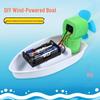 DIY Wind-Powered Model Boat Kit for Primary School Students